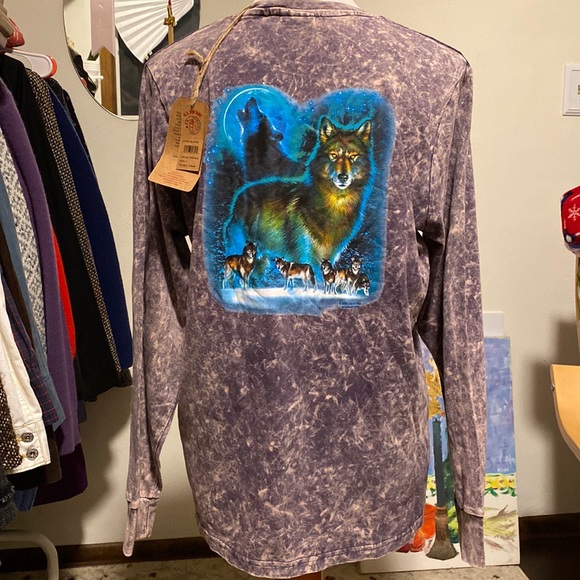 US VINTAGE brand souvenir long sleeved tshirt. Black Hills SD. Size small. NWT! - Picture 4 of 9